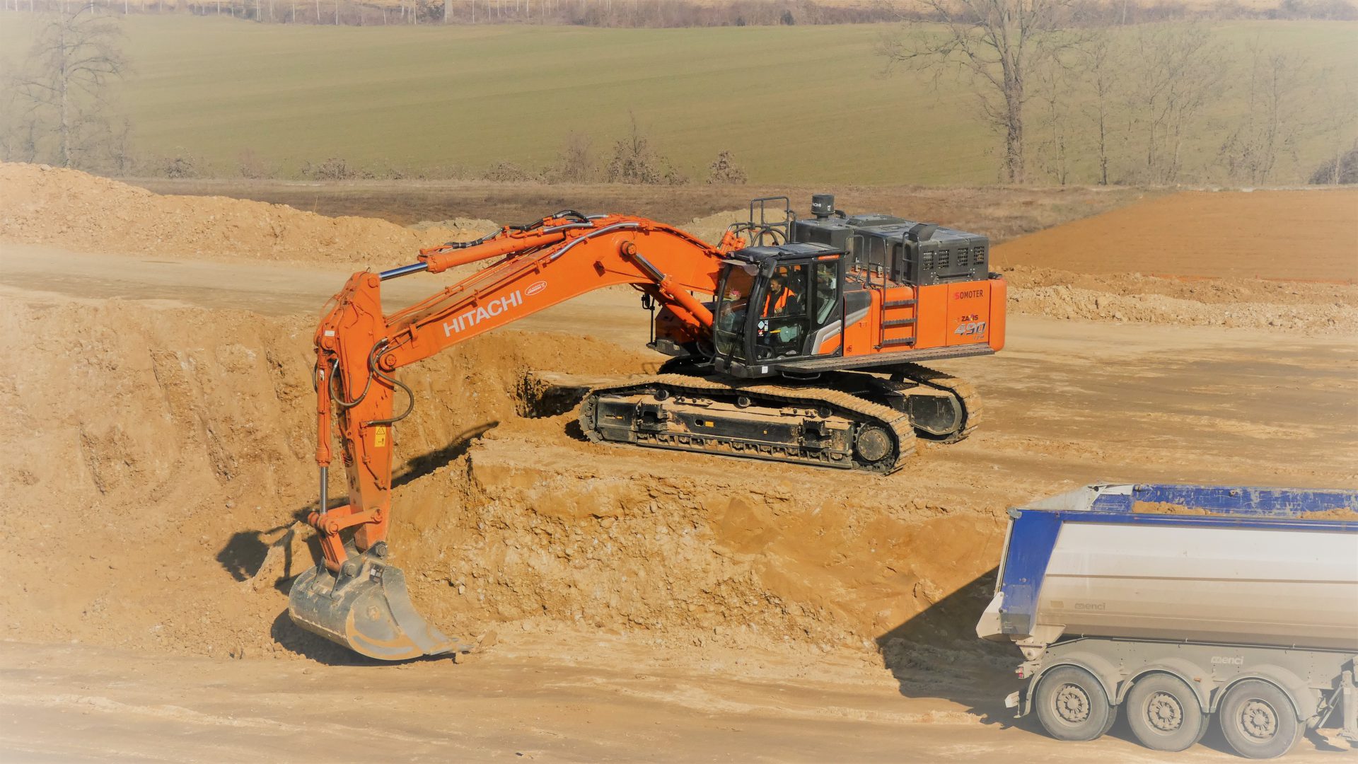 Il ritmo di lavoro sul cantiere della Astri-Cuneo è molto frenetico