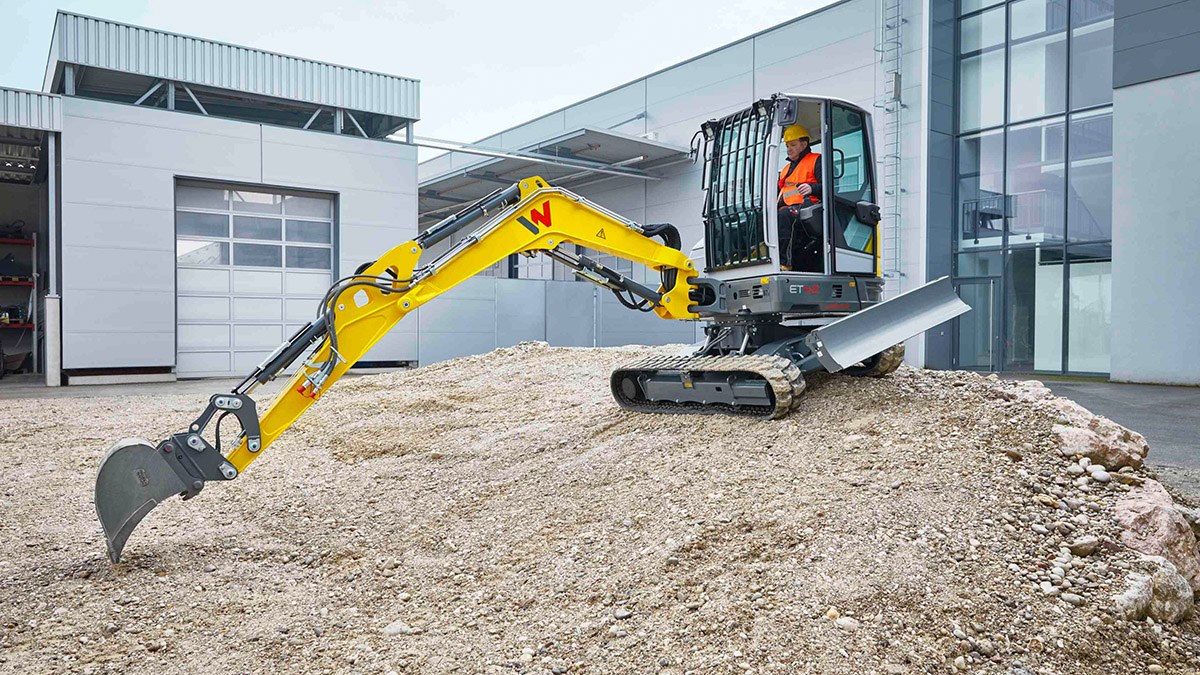 Wacker Neuson ha una gamma di miniescavatori polifunzionali e disponibili con il VDS