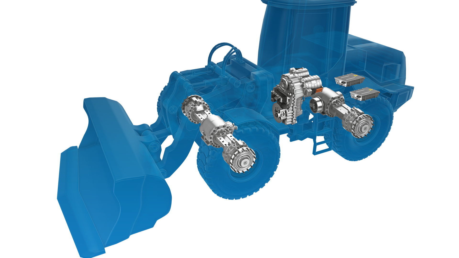 ZF Ecco I Primi ETRAC ECD160 Per Le Pale Elettriche E construction