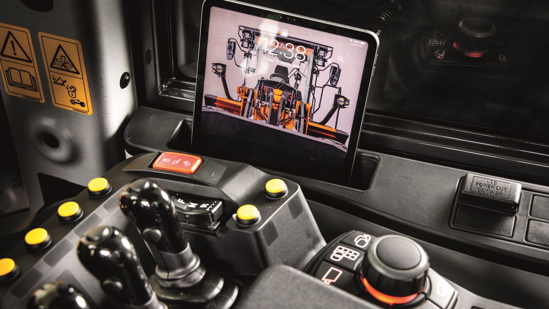 L'ergonomia della Hitachi ZW220-7 presenta soluzioni innovative