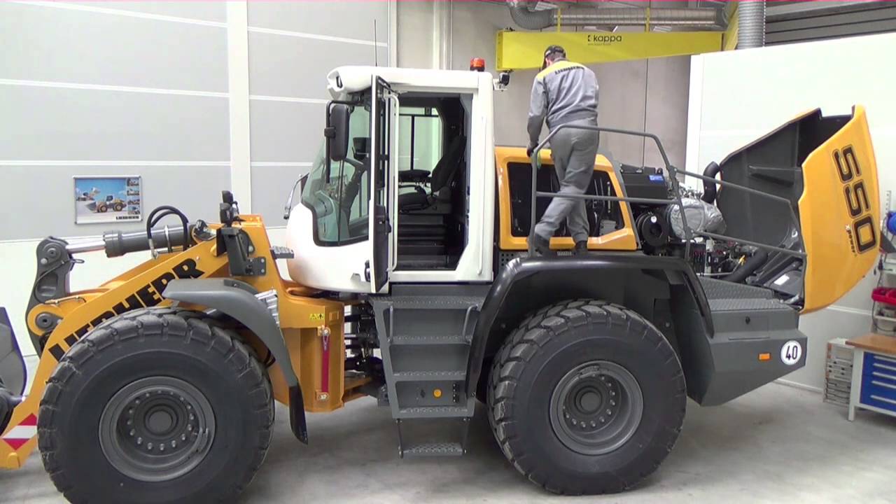 Liebherr garantisce ottima accessibilità alla meccanica