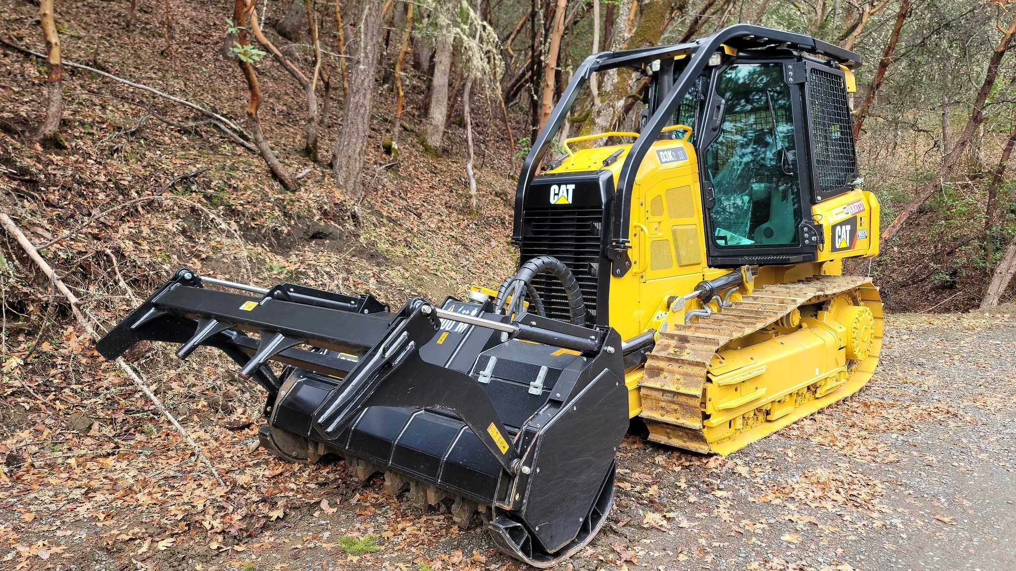 Caterpillar D1 Mulcher, il dozer compatto per il forestale econstruction