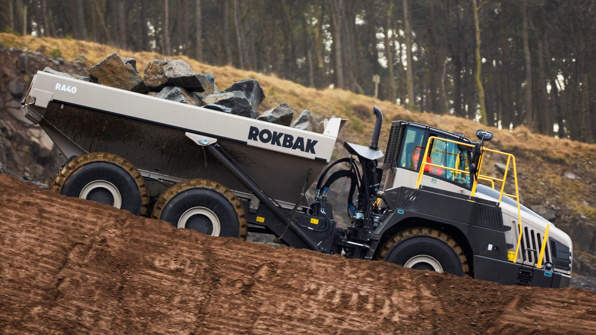 L'RA40 è il dumper da 40 tonnellate di portata