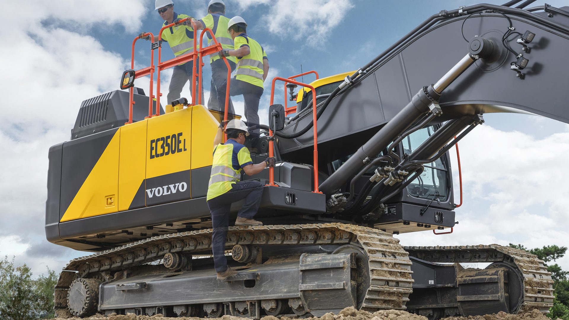 La sicurezza è fondamentale per gli escavatori Volvo CE