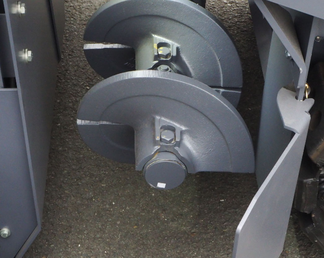 La coclea della Ammann AFT300-2 ha un diametro di 320 mm