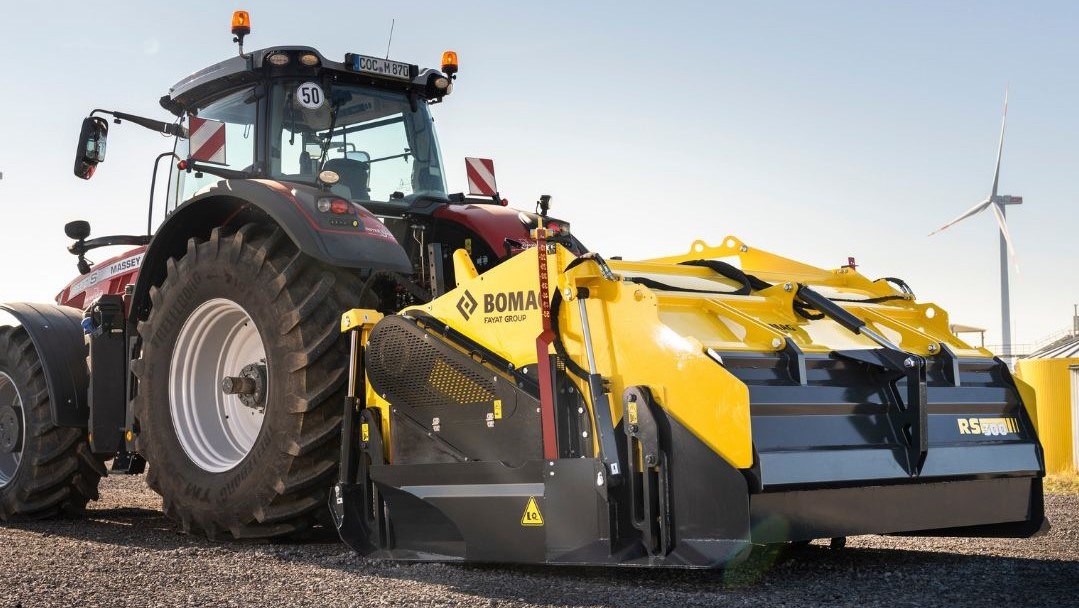 La Bomag RS300 si presta anche per la fresatura dell'asfalto