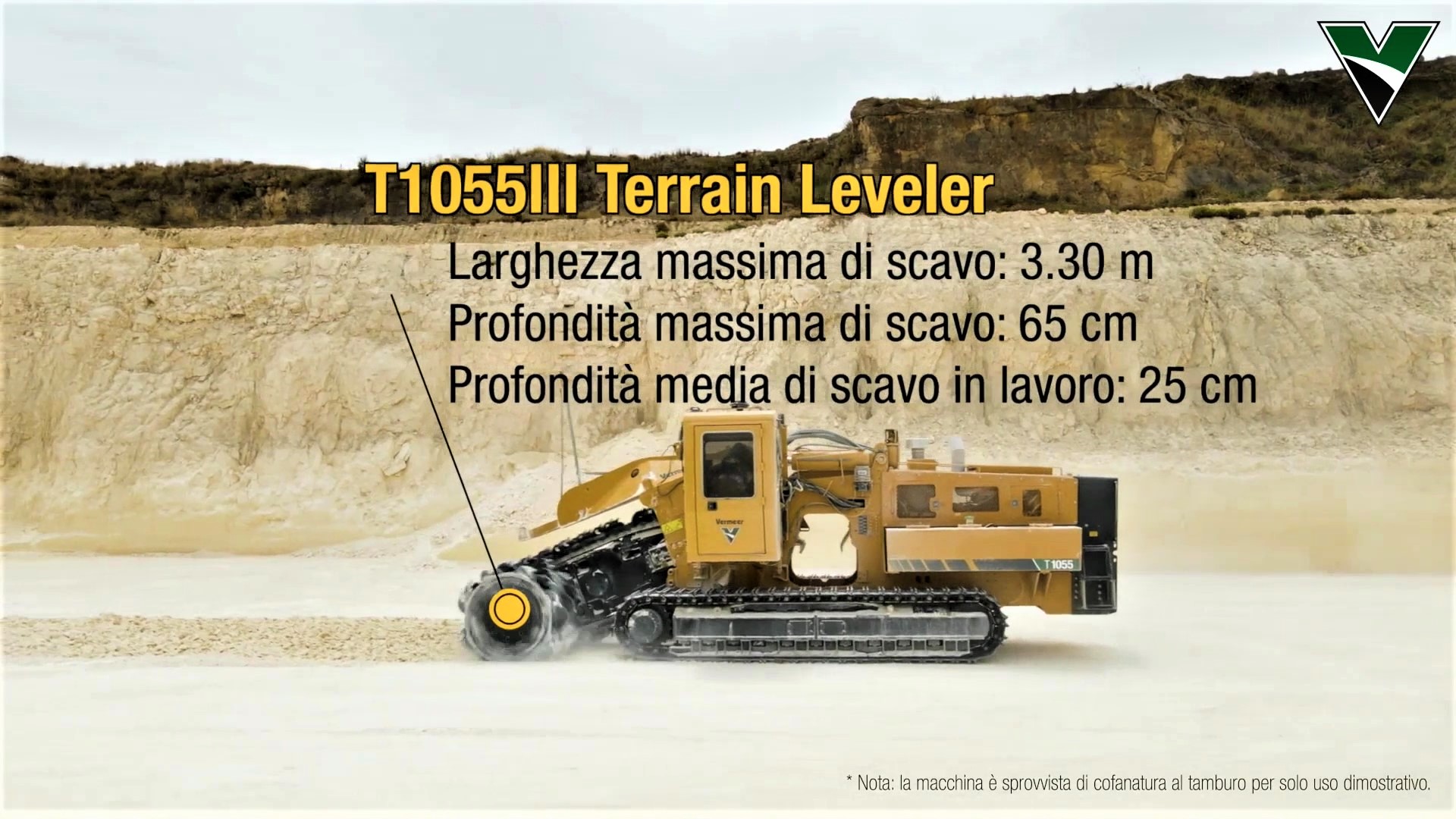 La T1055 di Vermeer è una macchina produttiva