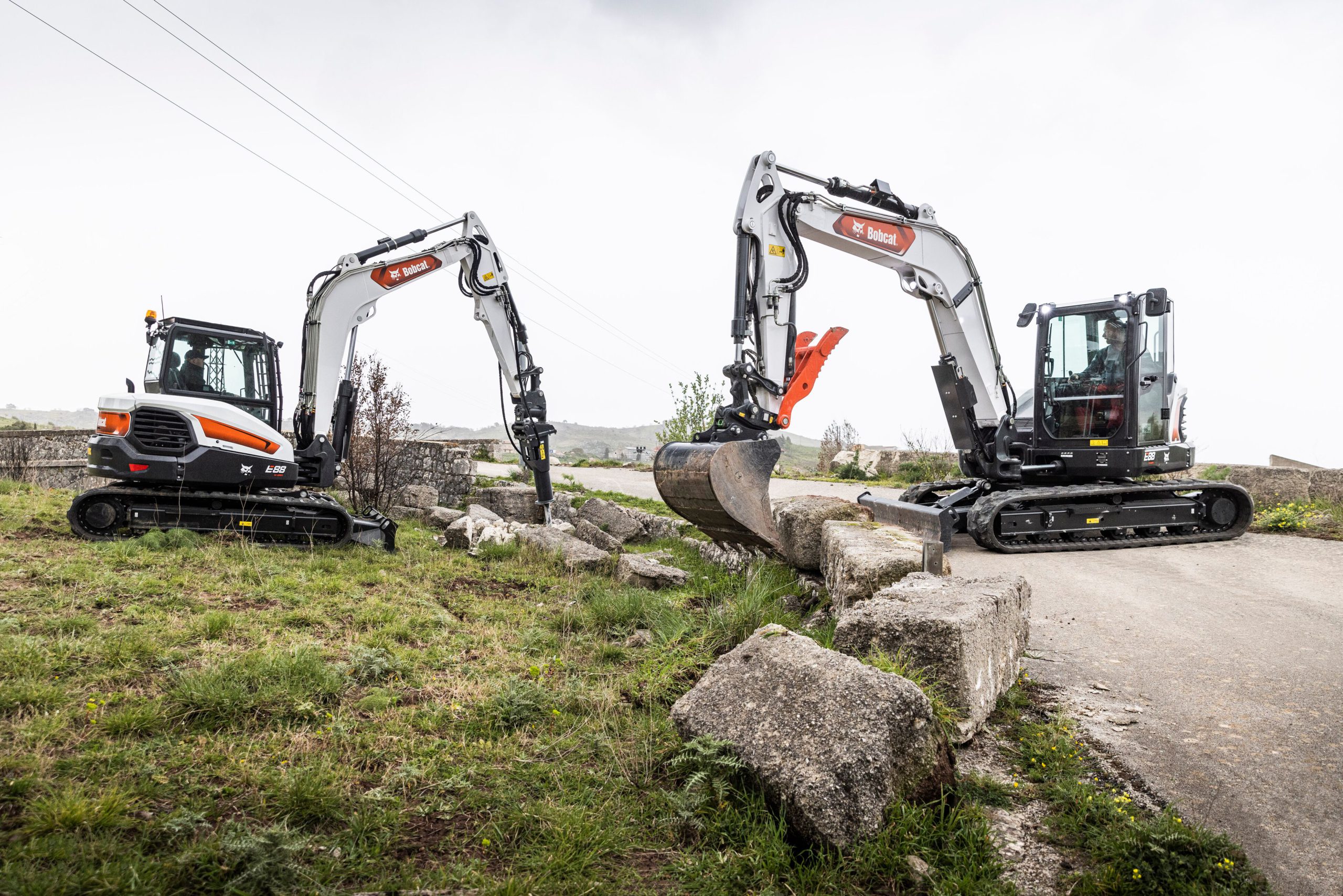 L'impiego delle attrezzature è un punto fondamentale per Bobcat che ha oggi una delle offerte originali più ampie del mercato