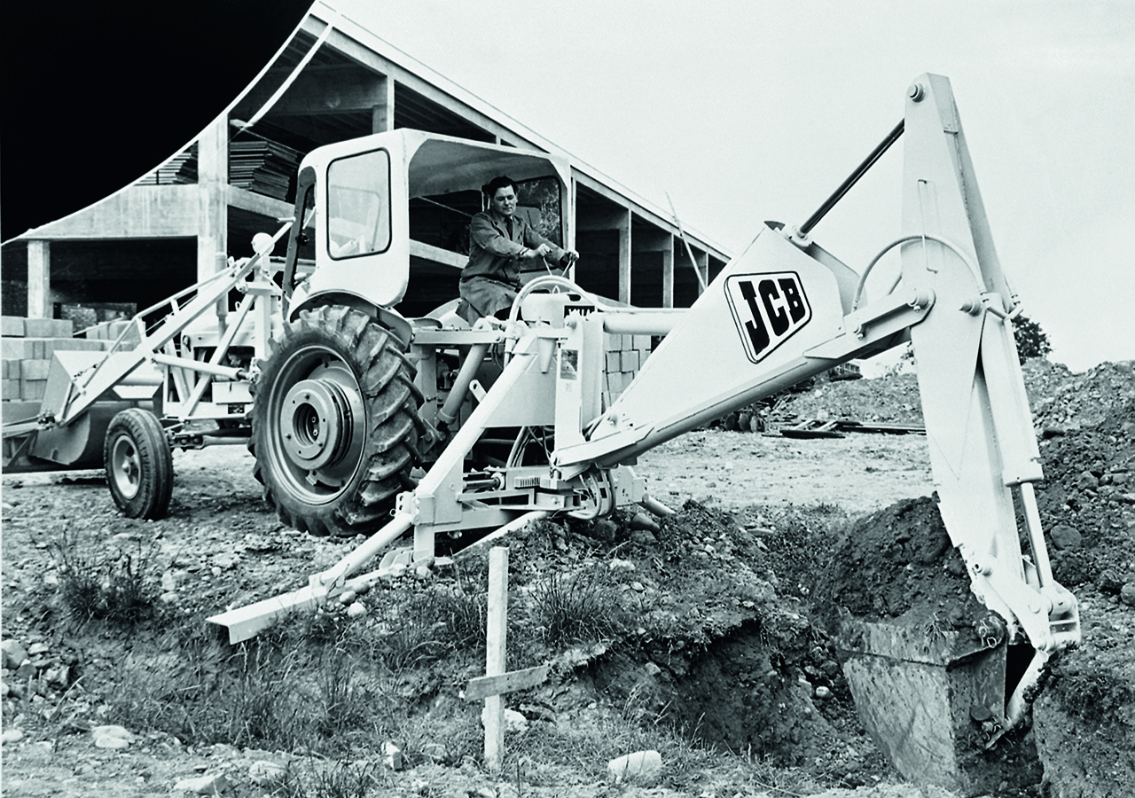 Le prime terne JCB hanno rappresentato una vera rivoluzione nel settore del movimento terra