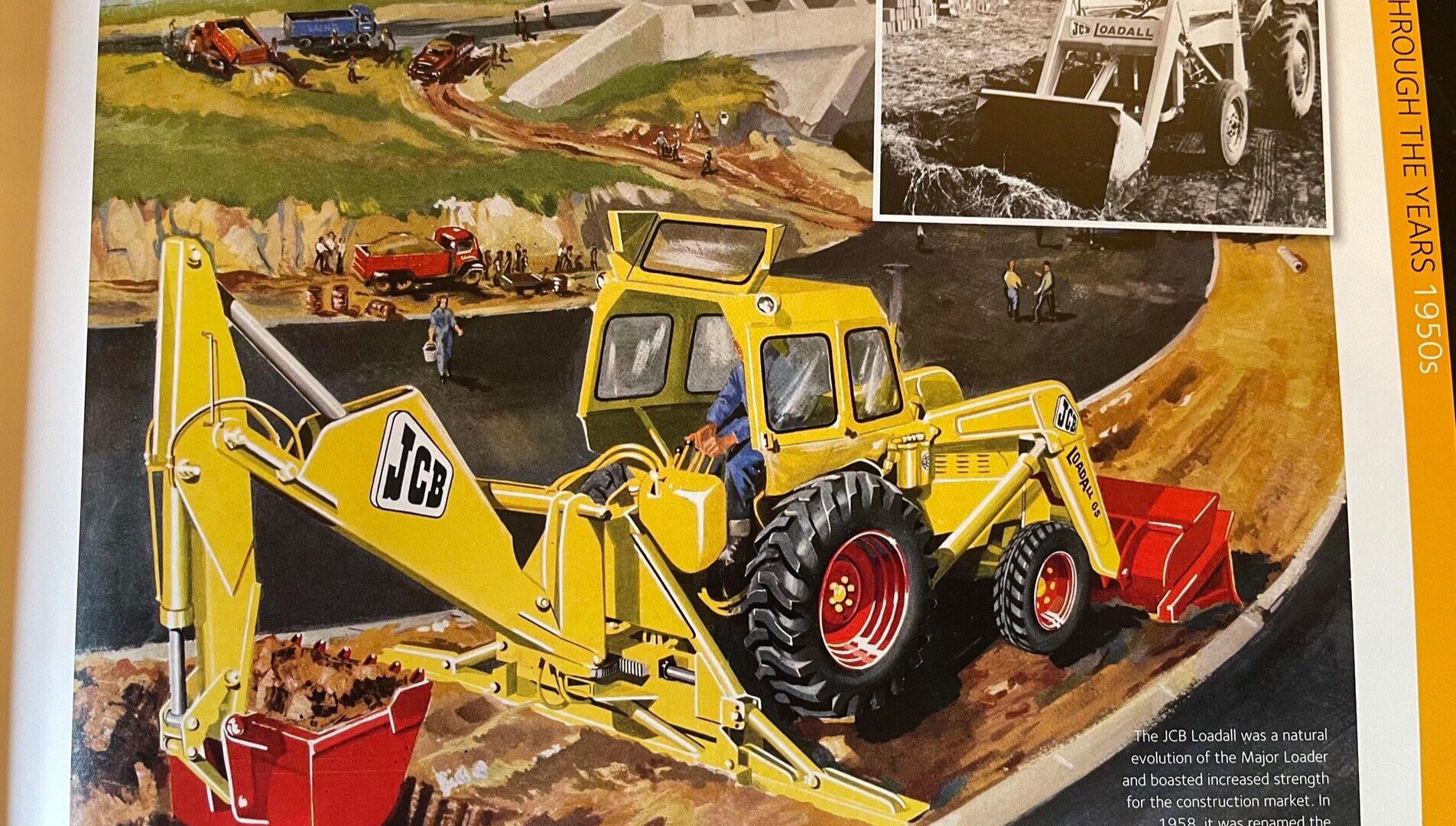 La storia delle terne JCB si identifica con quella del Regno Unito