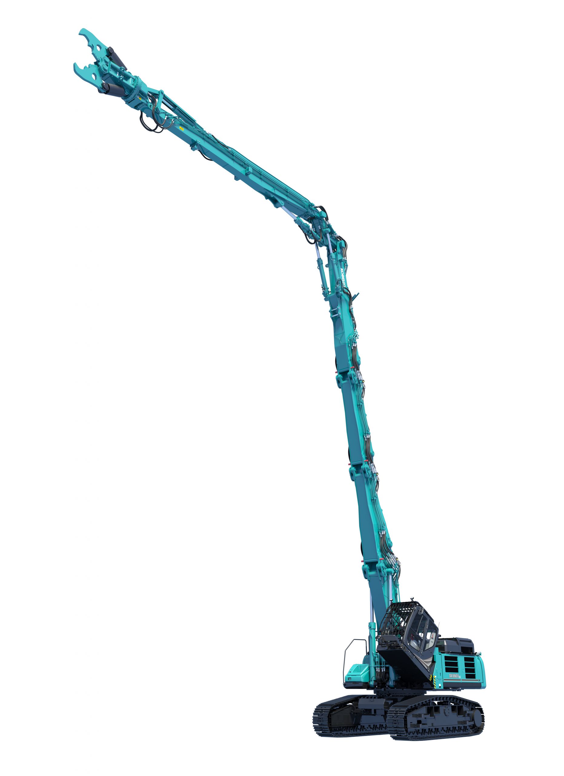 Il sistema NEXT di Kobelco permette di configurare il nuovo SK550DLC-11 sulla base delle effettive esigenze di cantiere