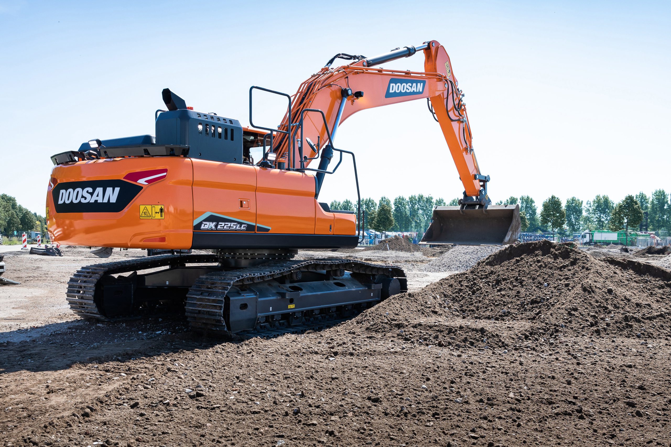 Il Doosan DX225LC-7X sarà presto equipaggiato con altre tecnologie