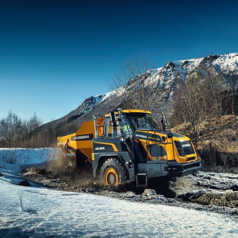 La mobilità off-road è il punto di forza dei dumper Hyundai