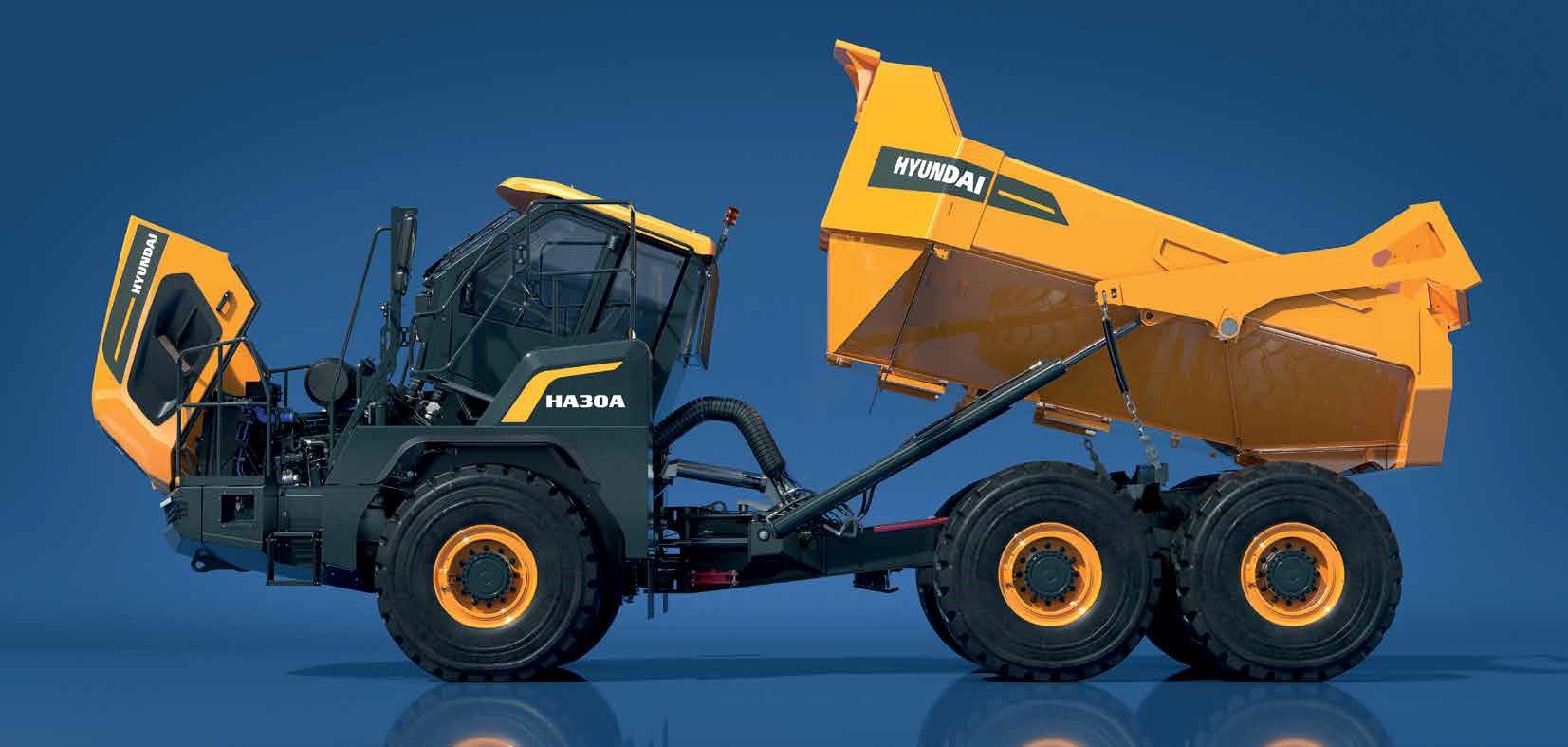 I dumper Hyundai sono costruiti nello storico stabilimento norvegese della Moxy 