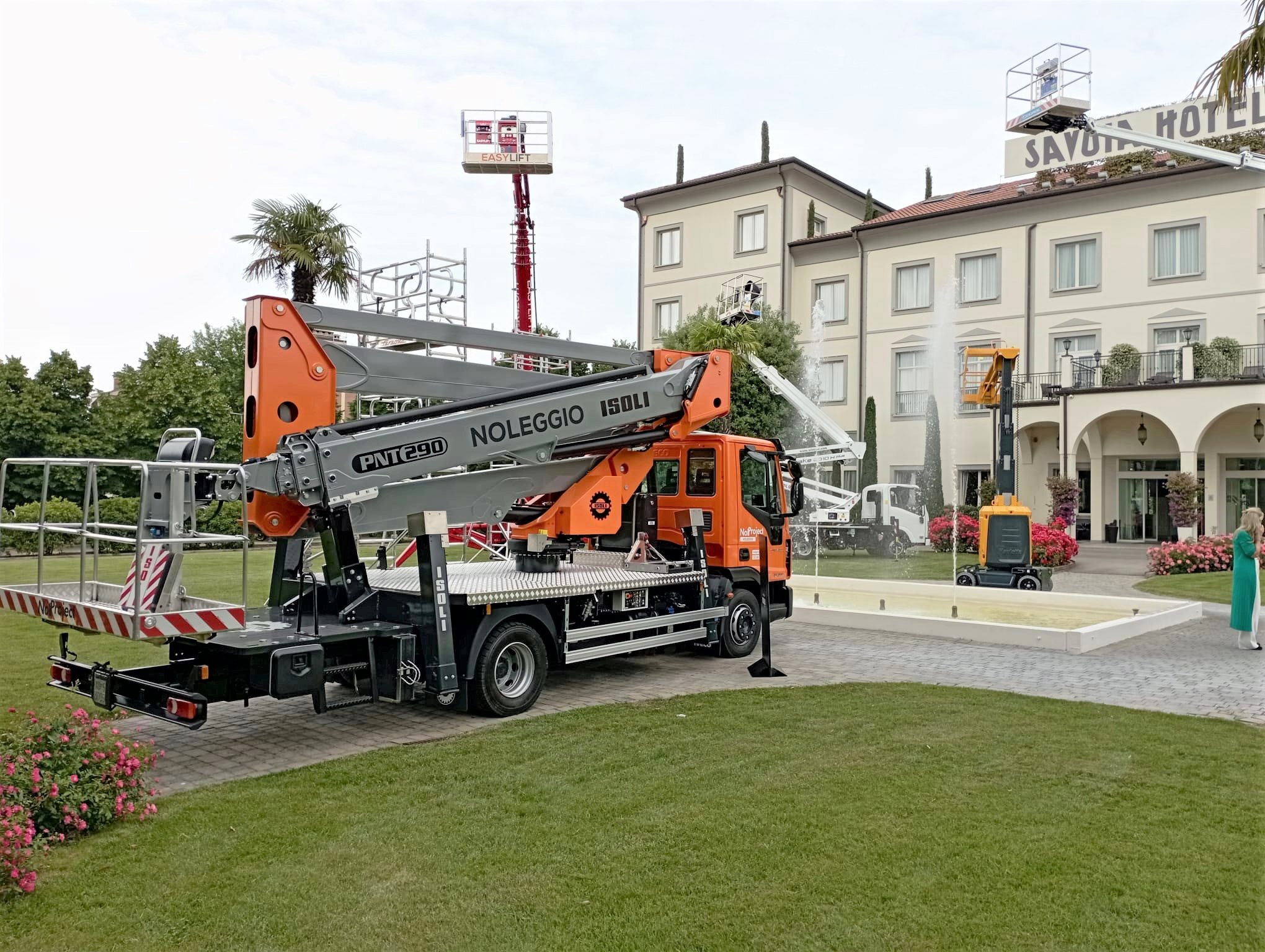 La nuova PNT290 è stata presentata da Isoli nel corso di IPAF ANCH'IO dello scorso 26 maggio