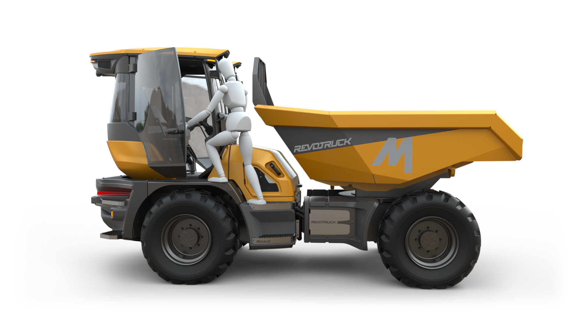 Mecalac ha introdotto un nuovo concetto di dumper off-road