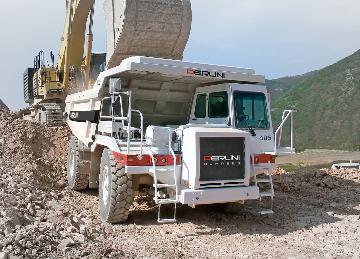 I dumper Perlini sono apprezzati dal mercato per la loro proverbiale affidabilità e utilizzano motori Scania