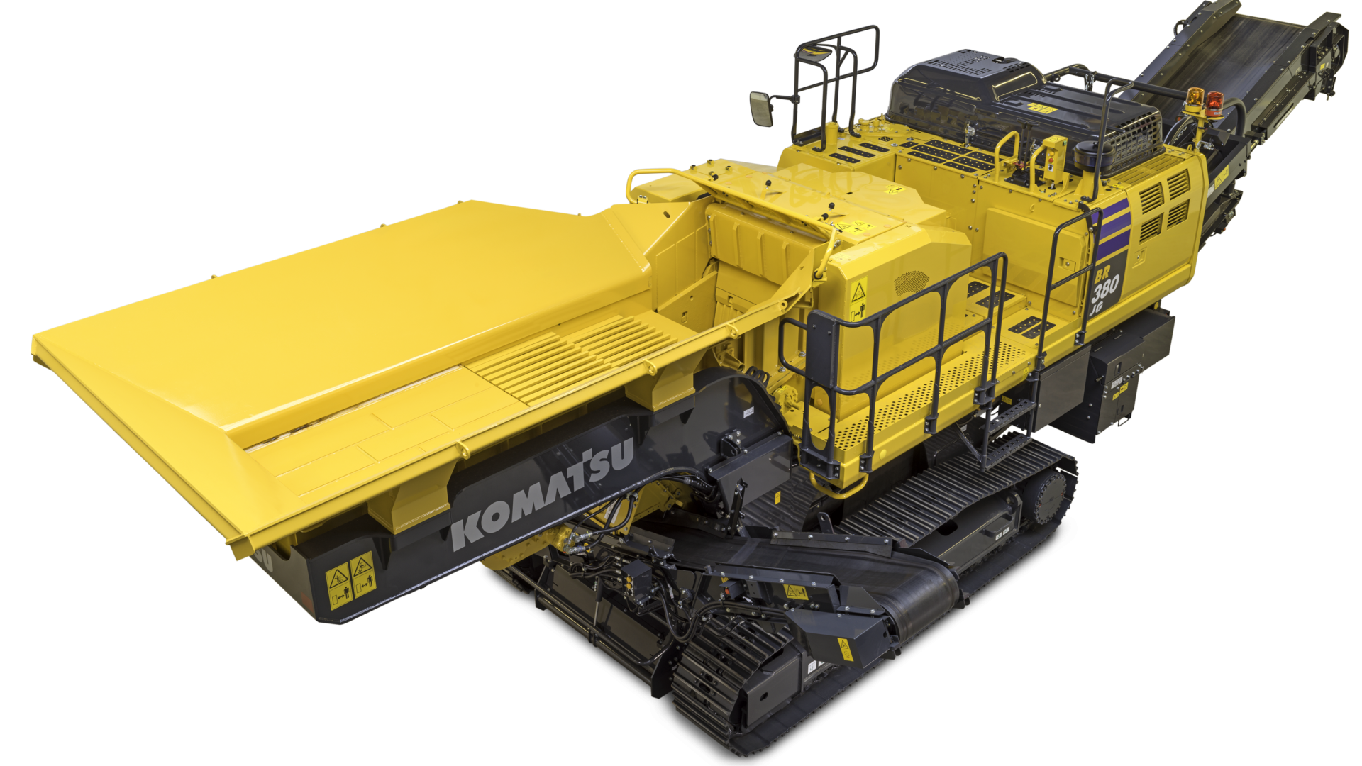 La base del Komatsu BR380JG-3 è quella della serie J-1