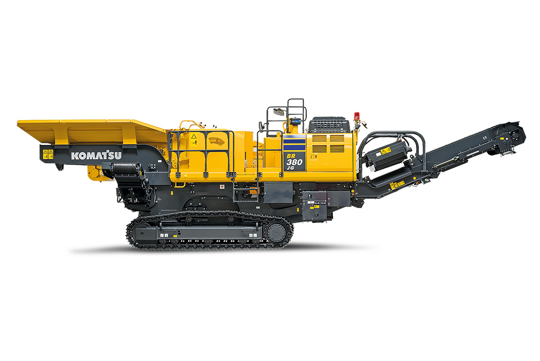 Il BR380JG-3 impiega tecnologie e componenti presenti anche sugli escavatori idraulici del costruttore