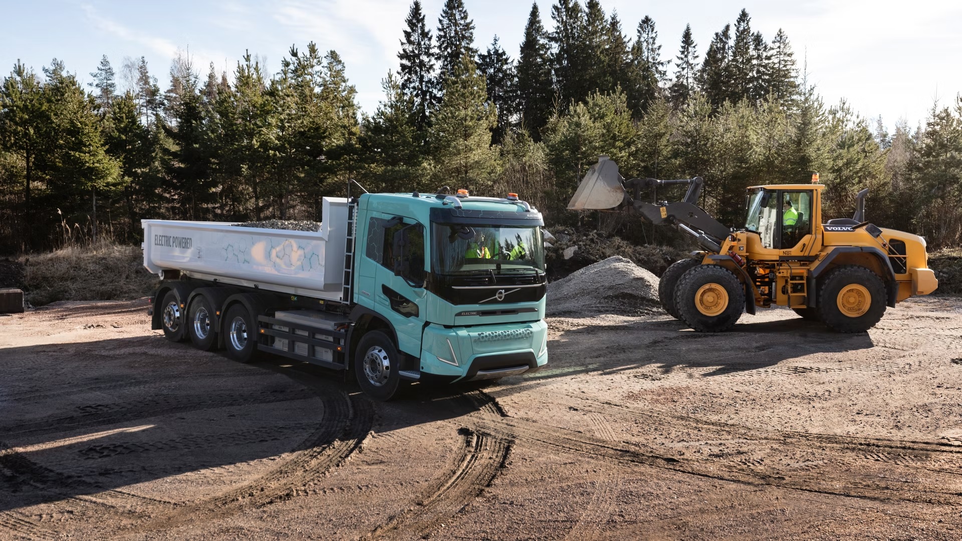 Volvo Trucks ha pensato al cava cantiere duro con il nuovo FMX Electric