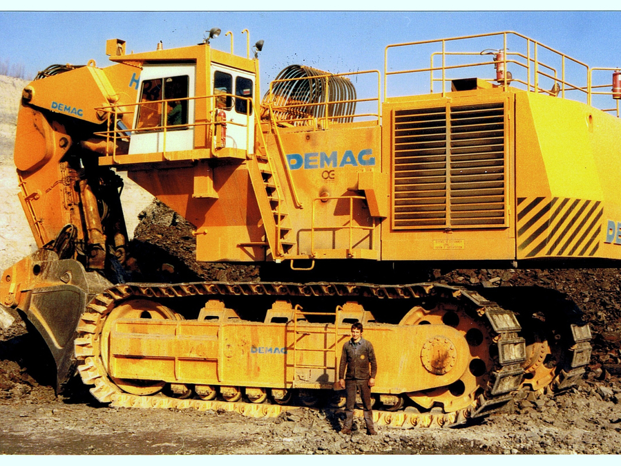 Komatsu si basa sulla grande storia di Demag