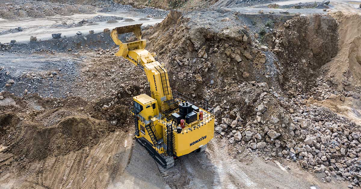 Argus PLM sarà presto di serie sulla gamma mining di Komatsu