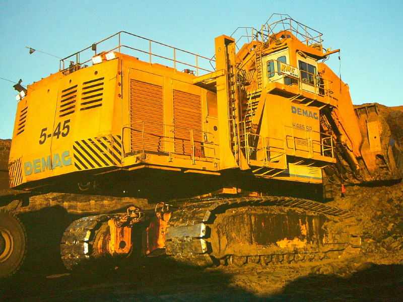La storia di Komatu nel mining affonda le sue radici nel marchio DEMAG
