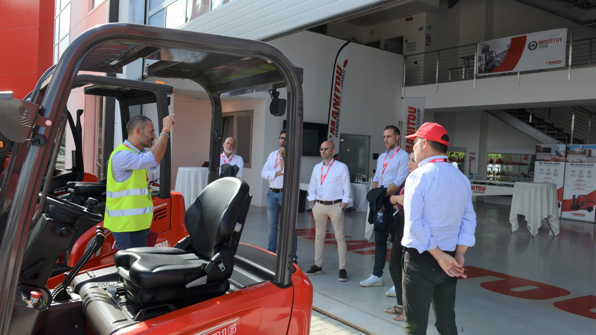 La formazione è stata fondamentale nel Manitou Industry Tour