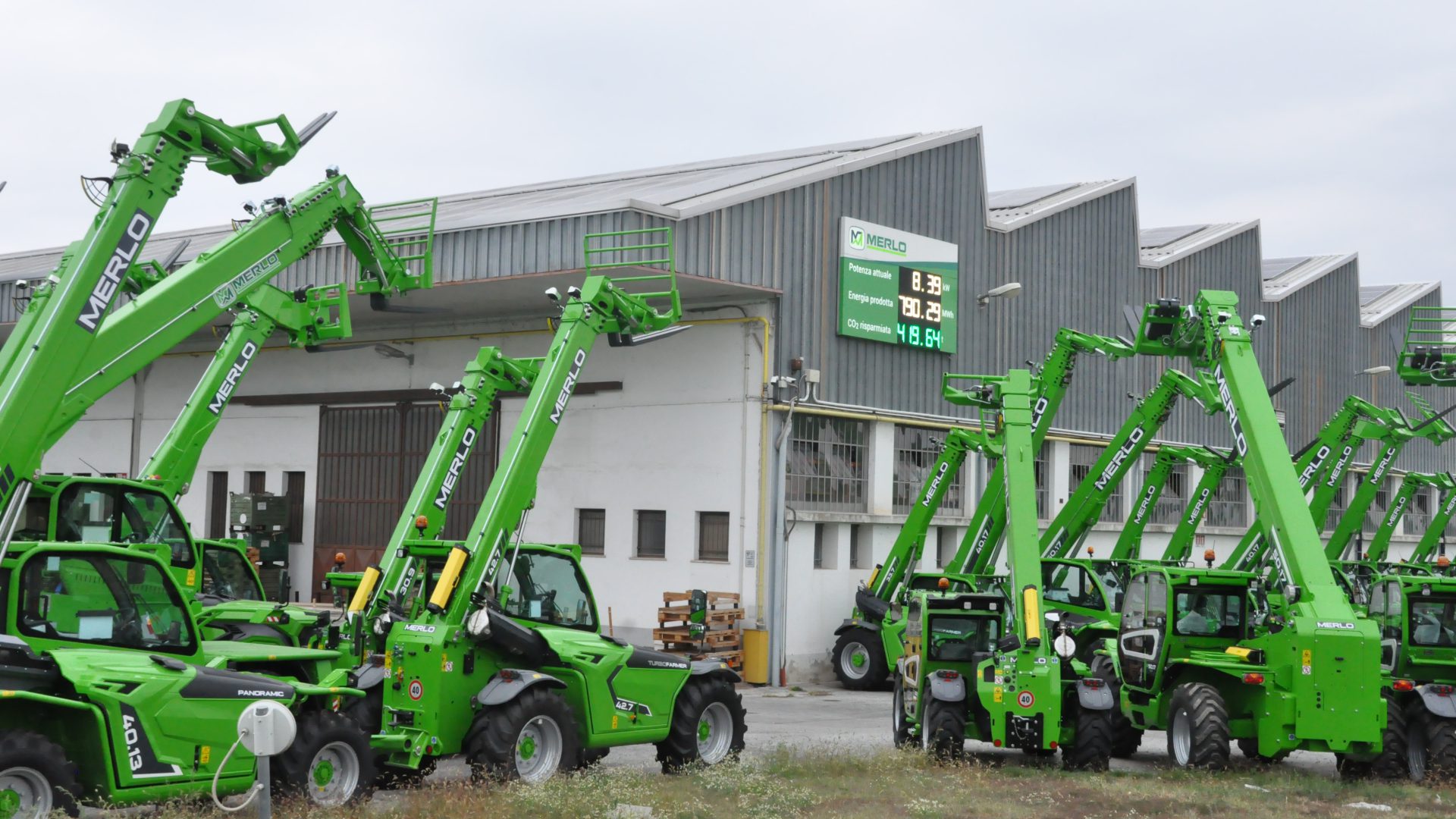 Merlo ha una produzione da fotovoltaico di 734 kW