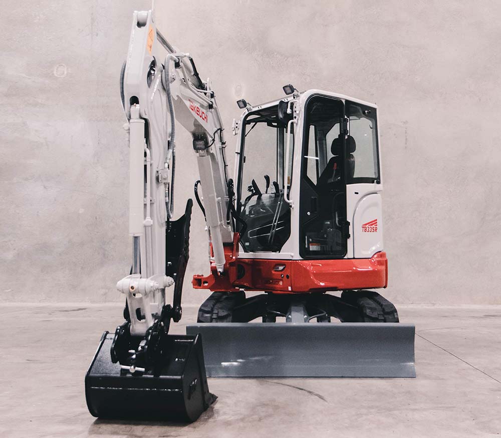 Takeuchi presenta al mercato il nuovo TB335R