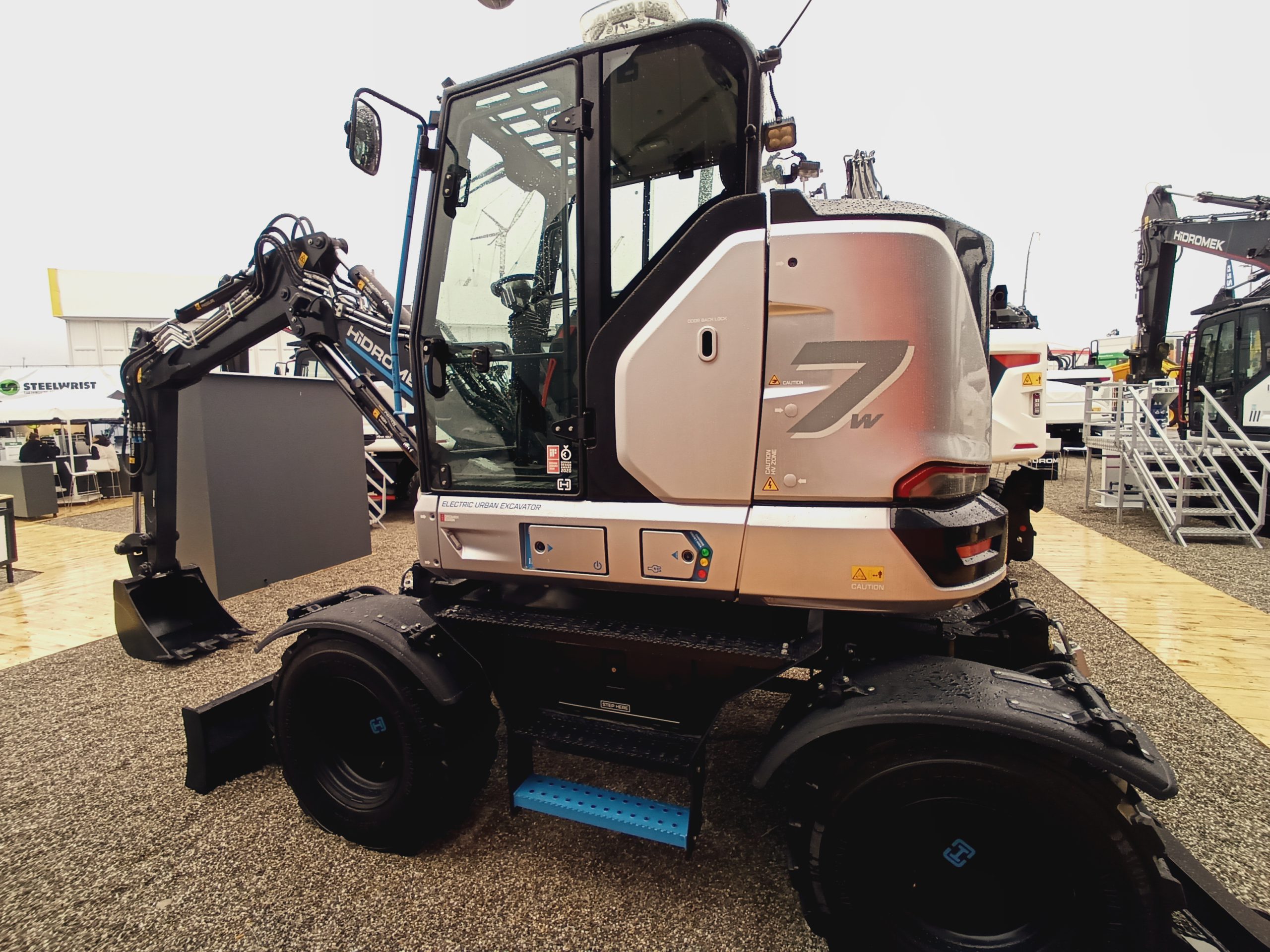 Bauma ha visto la presenza di molte macchine elettriche