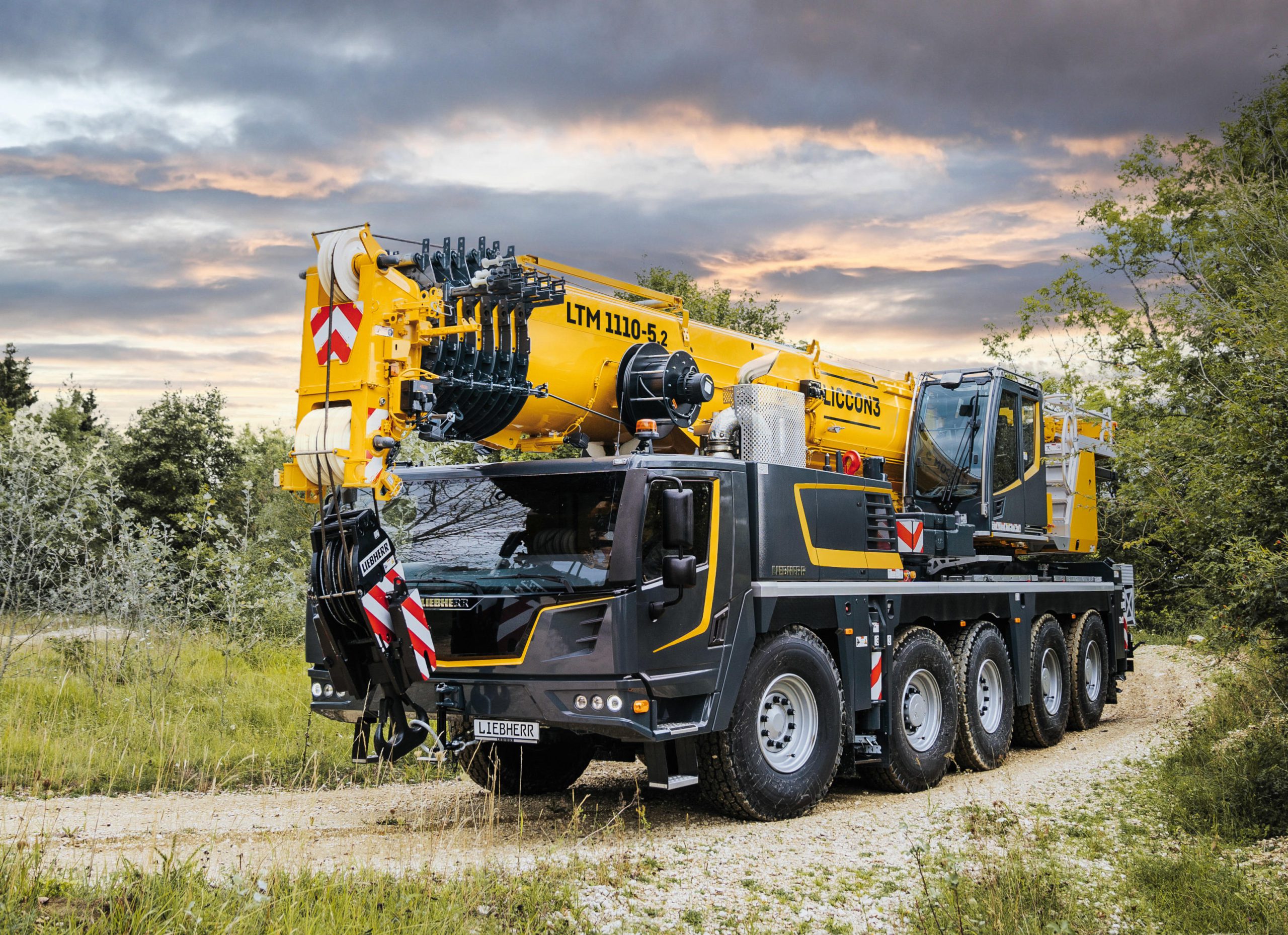 Liebherr rinnova la LTM 1100 con la versione 5.2