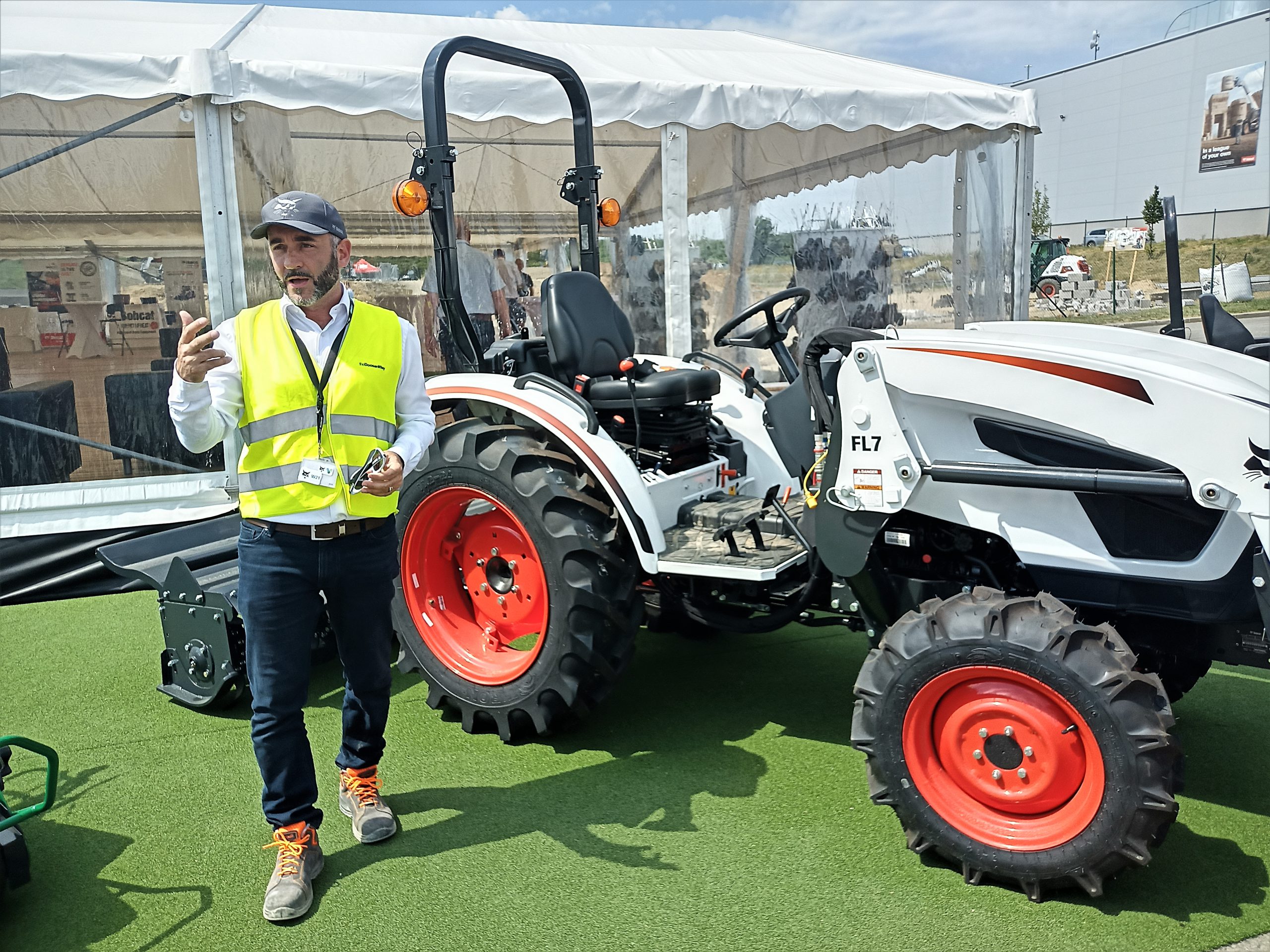 I nuovi trattori Bobcat sono stati presentati ai Demo Days di Dobris