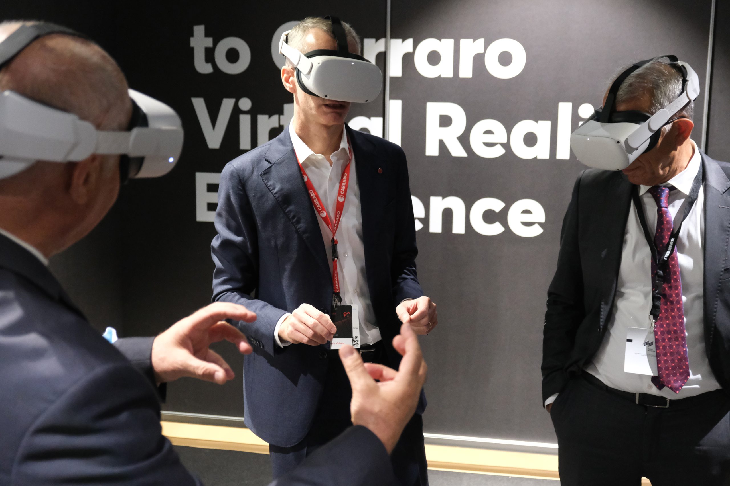 Carraro ha permesso ai visitatori un'esperienza immersiva nelle proprie tecnologie