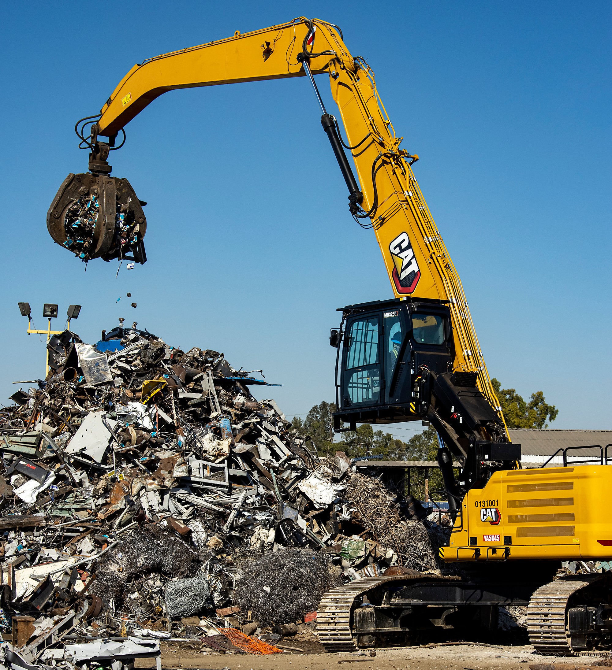 Caterpillar ha rivisto il pantografo di sollevamento della cabina