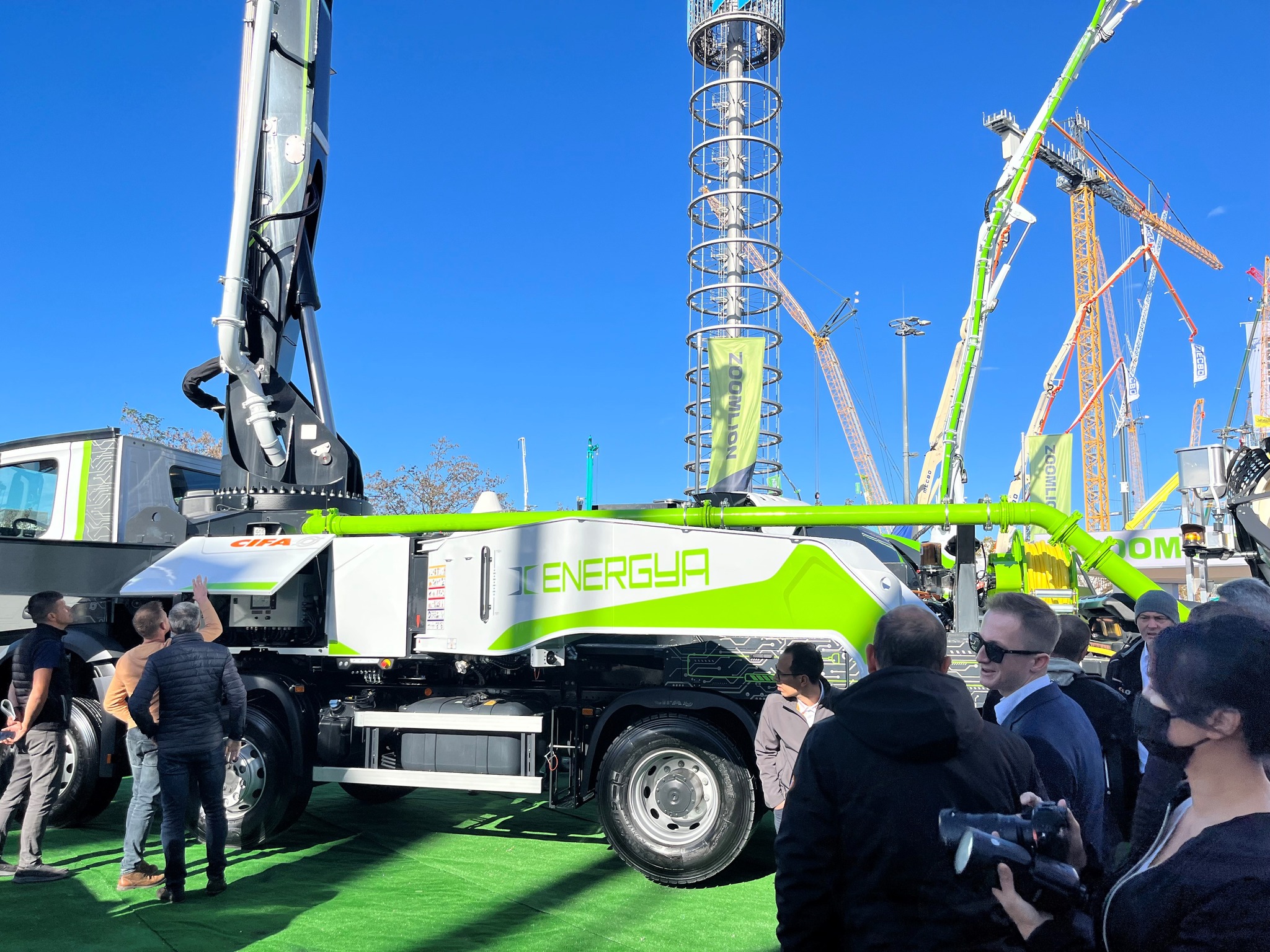 CIFA ha presentato la nuova macchina a Bauma 2022