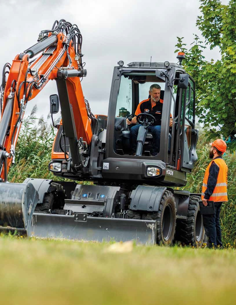 Hitachi ha confermato la collaborazione con Deutz sui motori per i suoi gommati