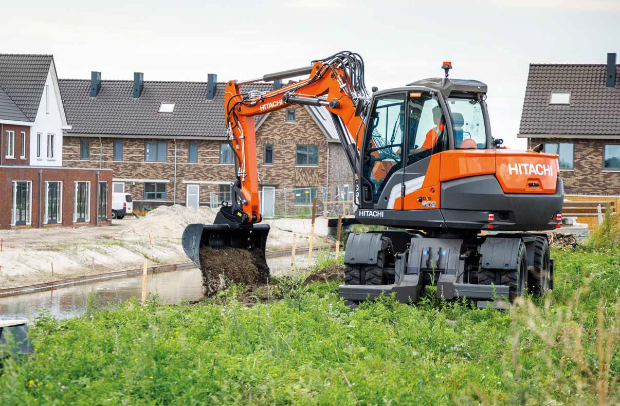 Il nuovo Hitachi ZX95W-7 è un midi gommato che apre la strada di un nuovo target