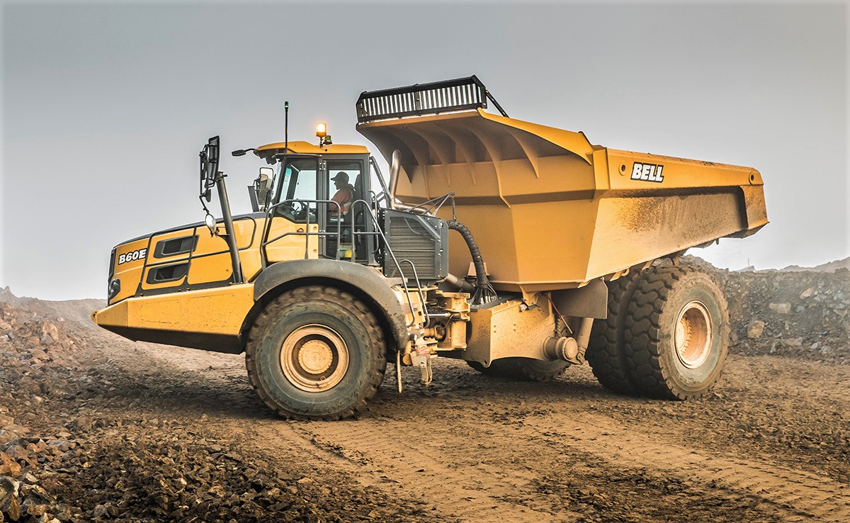 Bell Equipment utilizza mtu per i suoi dumper più grandi