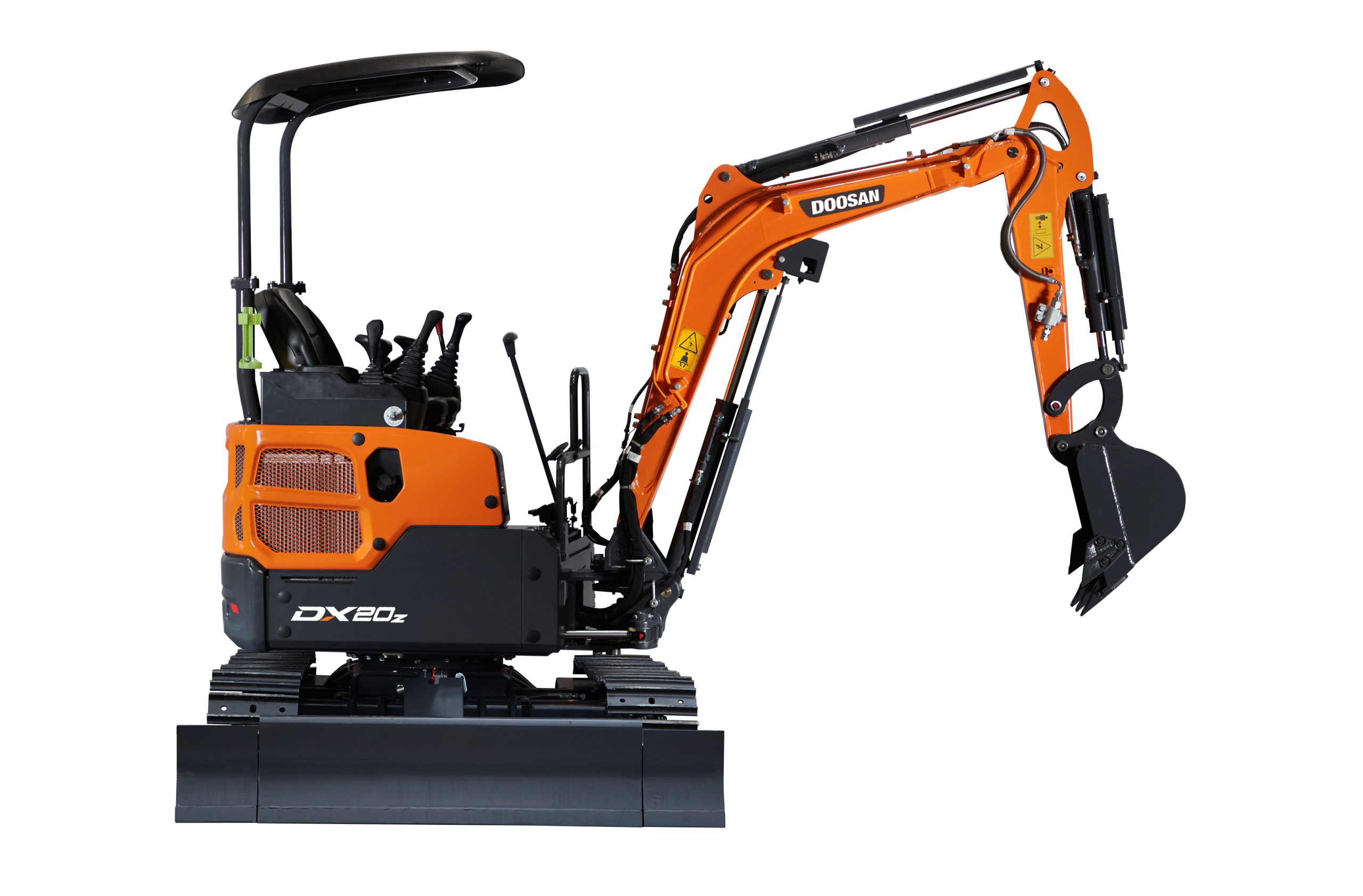 Il nuovo miniescavatore Doosan DX20Z-7