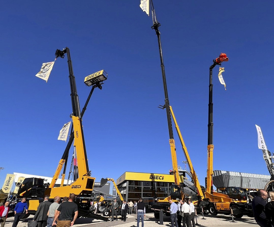 La nuova gamma Dieci Pegasus è stata presentata a Bauma 2022