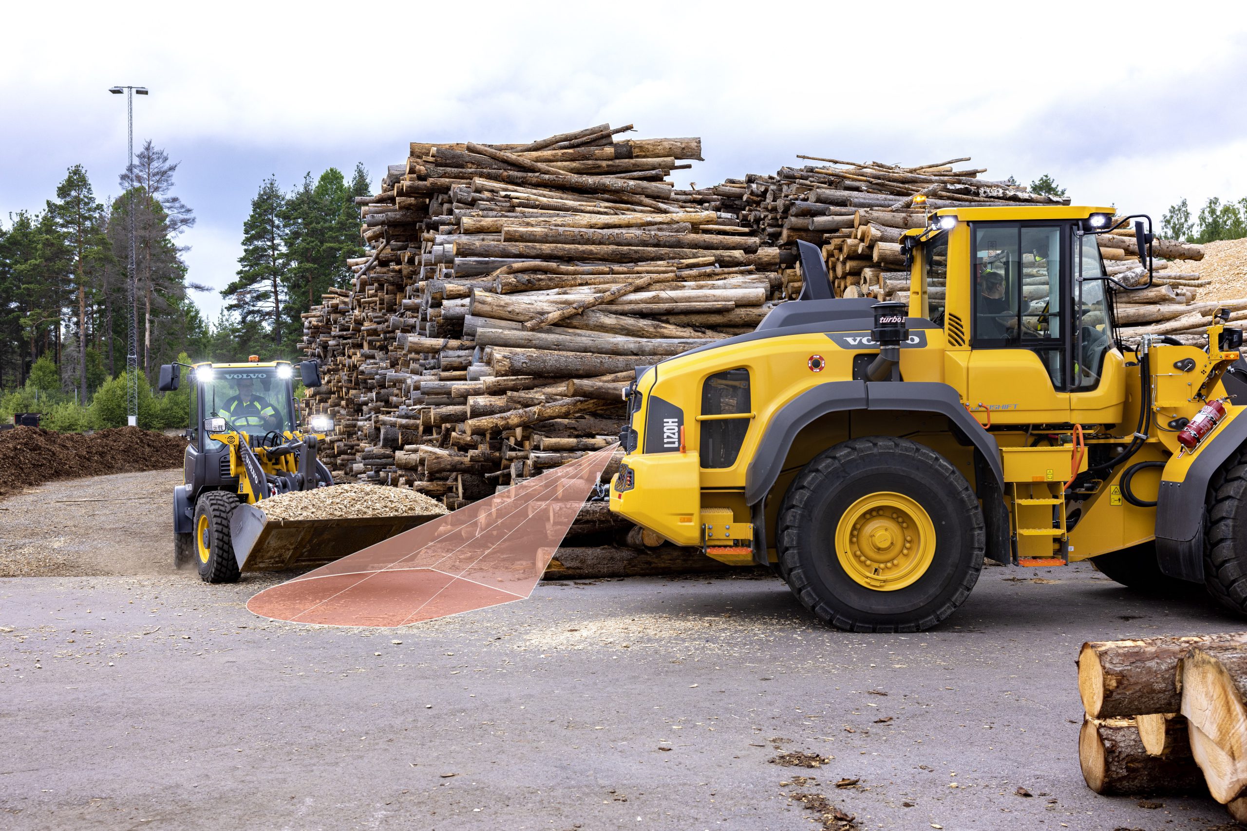 Il Collision Mitigation System di Volvo CE punta sulla sicurezza