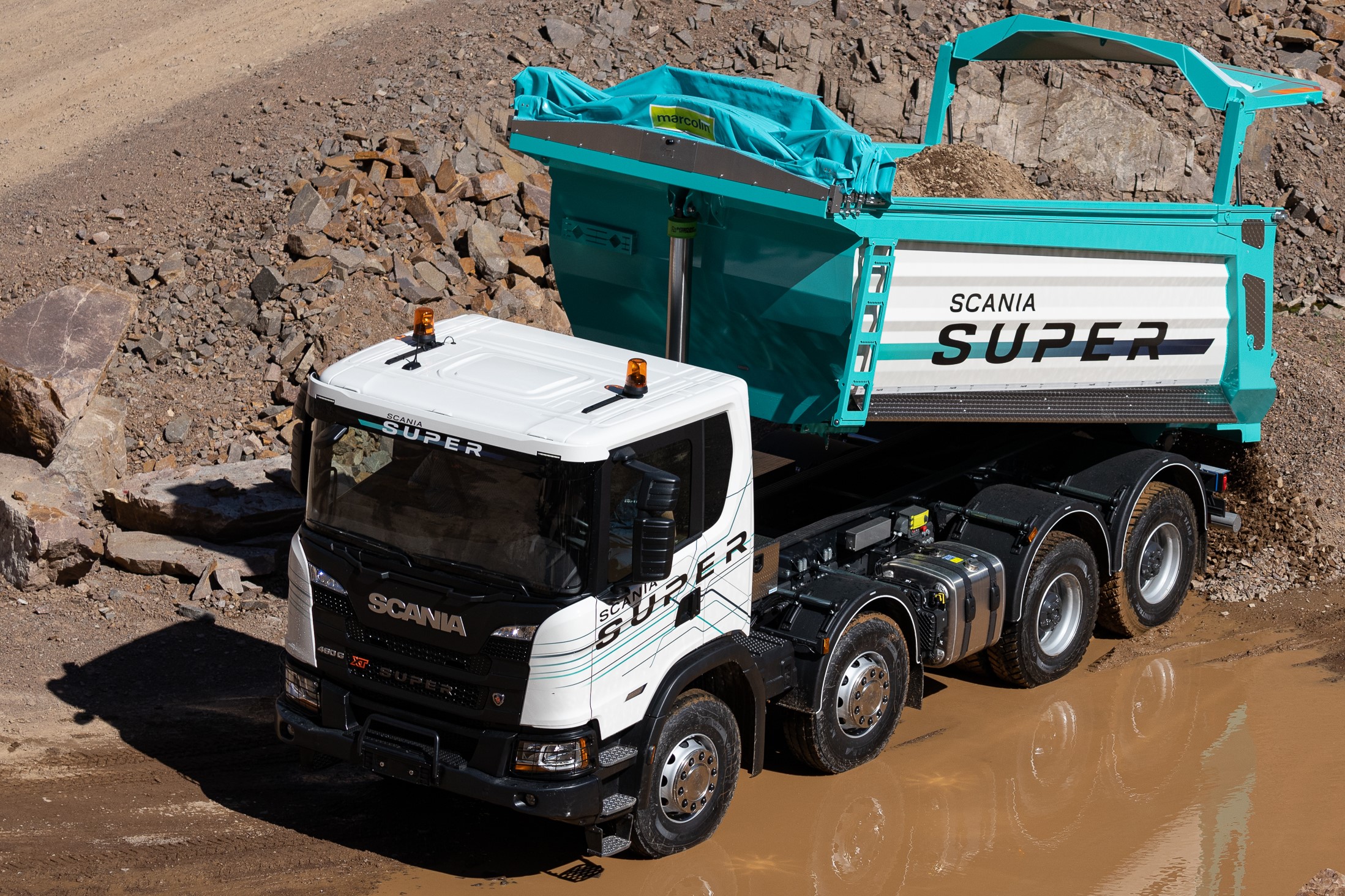 Scania propone la Super XT per il cava-cantiere a basso impatto ambientale