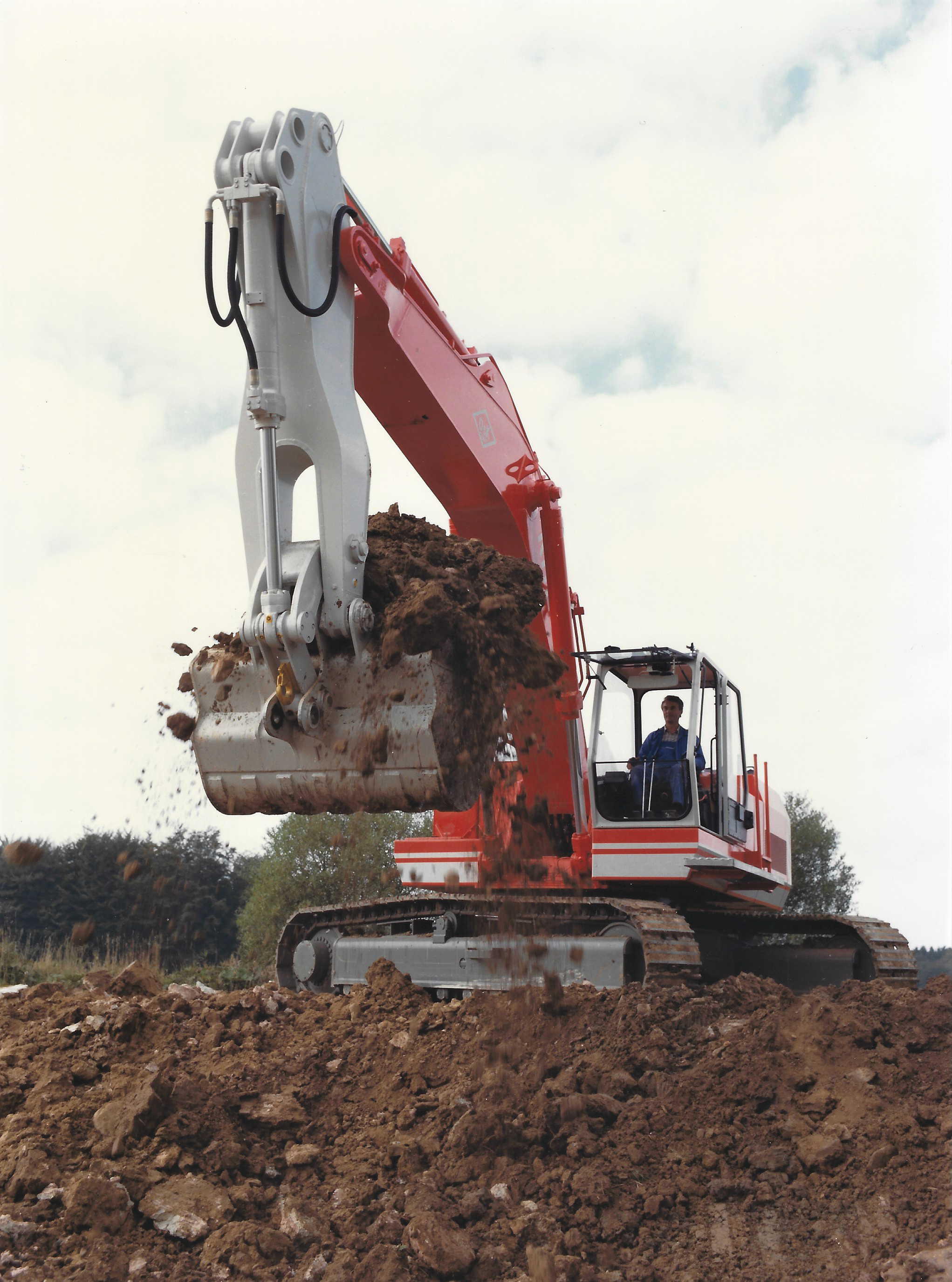 L'escavatore idraulico O&K RH20 era un modello di alto profilo