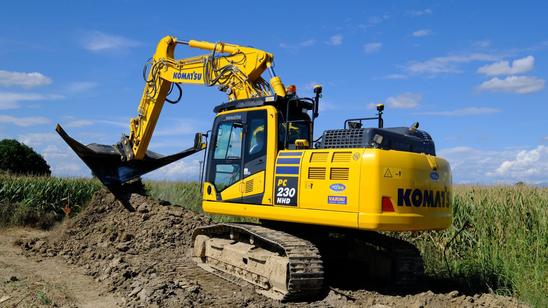 Komatsu è stato il primo costruttore ad utilizzare la tecnologia integrata