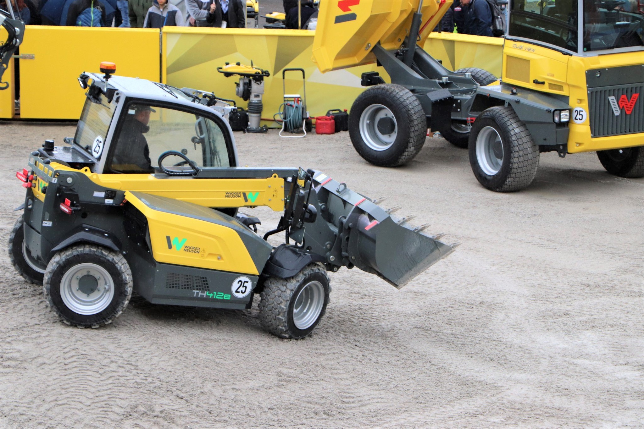 Wacker Neuson ha presentato il suo TH412e a Samoter