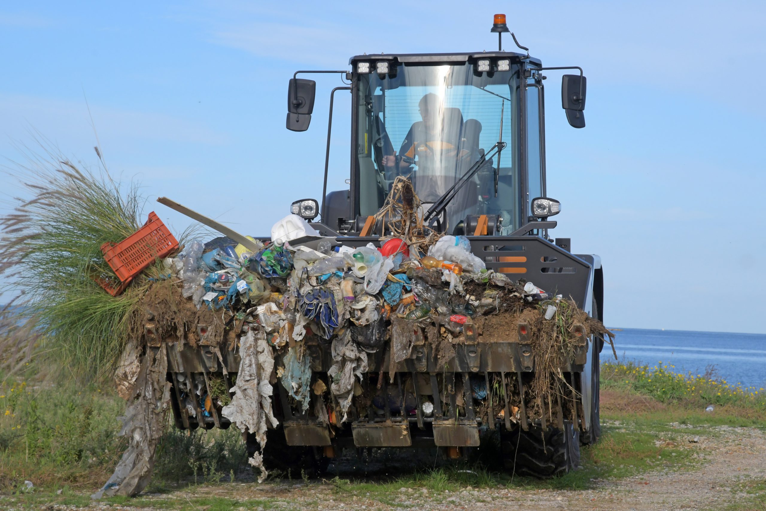 In Italia le macchine hanno trasportato oltre 5 tonnellate di rifiuti raccolti in spiaggia