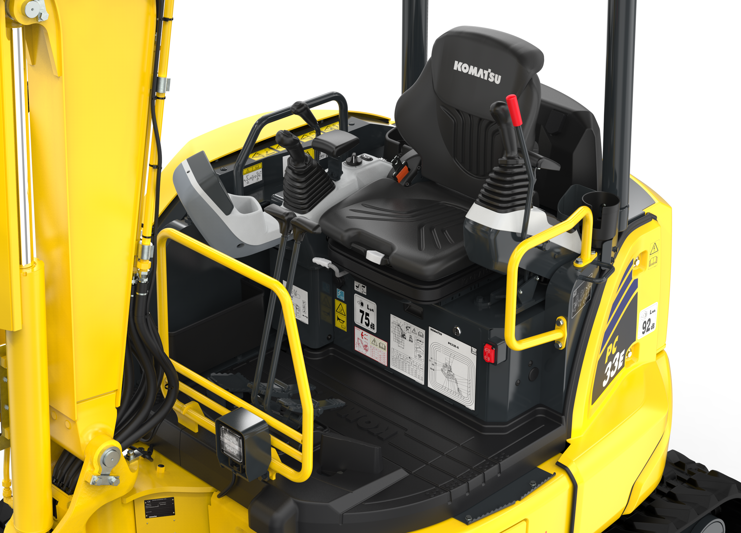 Komatsu ha mantenuto i suoi elevati standard per il nuovo PC33E-6