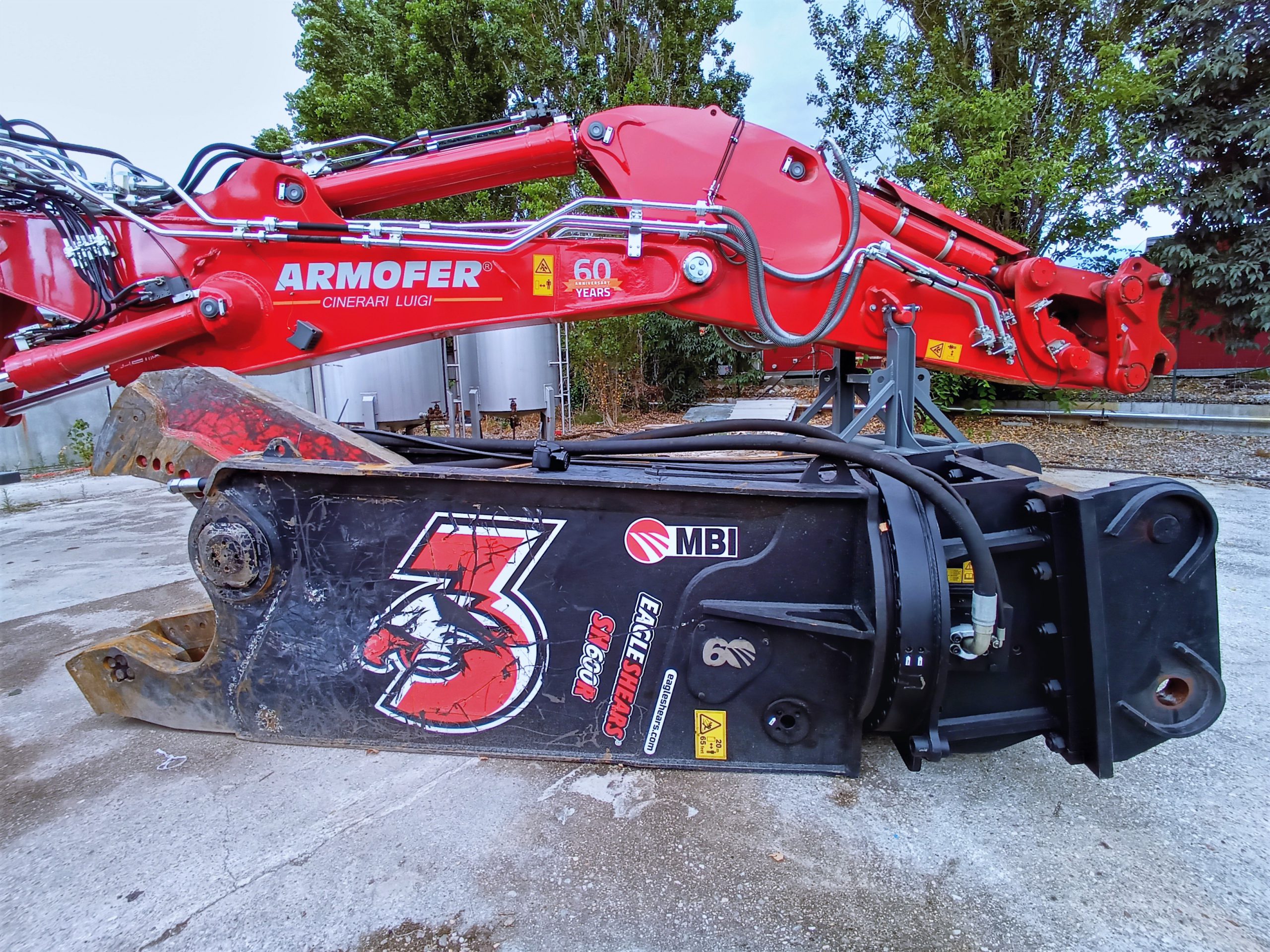 Armofer ha nel proprio parco macchine anche la SH600R Eagleshears 3