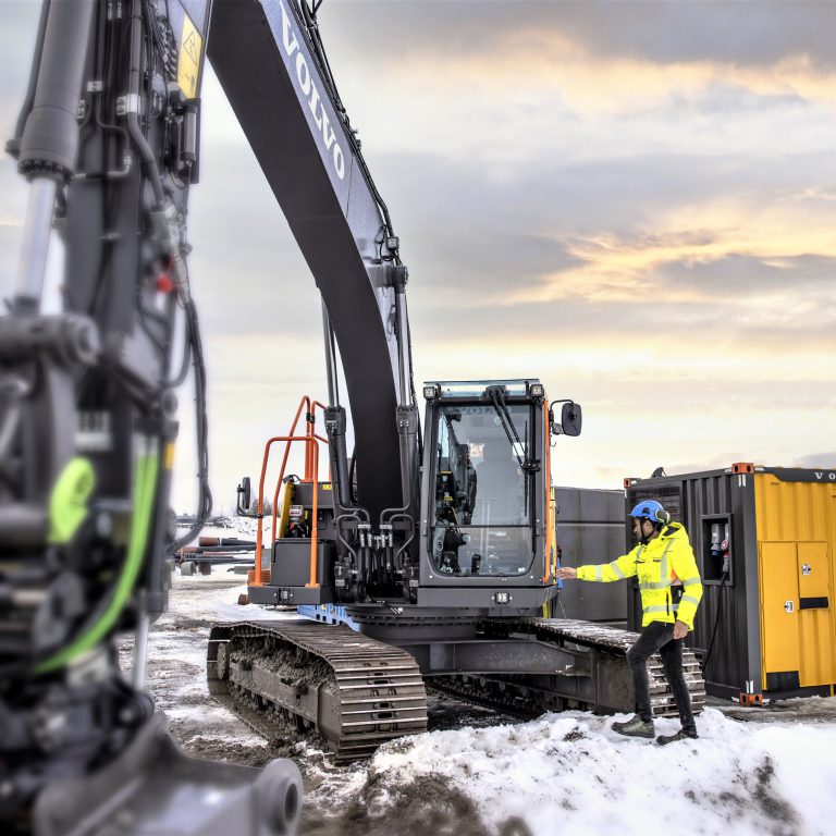 Volvo CE punta anche ai Powerbank per l'alimentazione delle proprie macchine elettriche